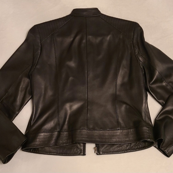 womens leather jacket - Picture 7 of 8